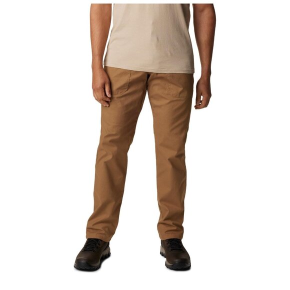 Columbia Men's ROC Flex Utility Pants Delta Brown 38x34 $100 Value - Picture 1 of 6